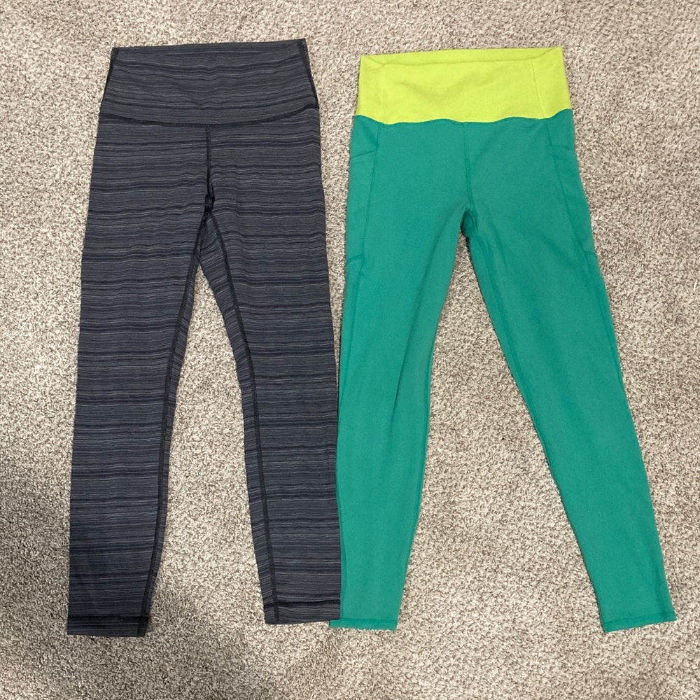 Lulu and Gapfit legging set